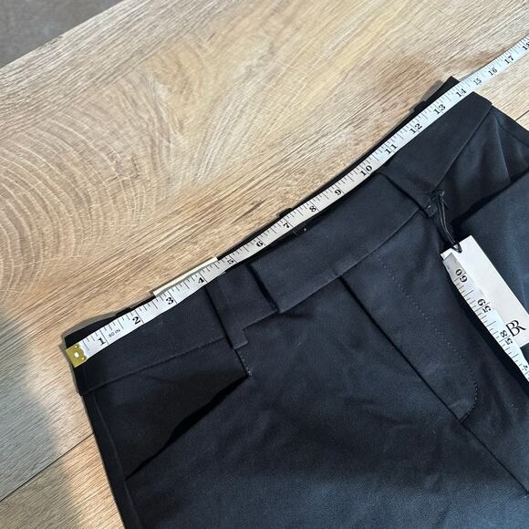 Banana Republic Mid Rise Straight Sloan Pant Black 4 754557 - Picture 11 of 13